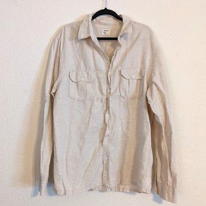 Old Navy Linen Long Sleeve shirt